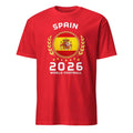 2026 new Spanish football-themed T-shirt. Summer new style, highly popular. Men's and women's loose T-shirts.