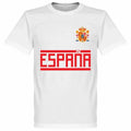 Spain 2020 Team Cotton Printed T-shirt for Men and Women Fashionable and Casual Football Enthusiast Summer T-shirt Unisex