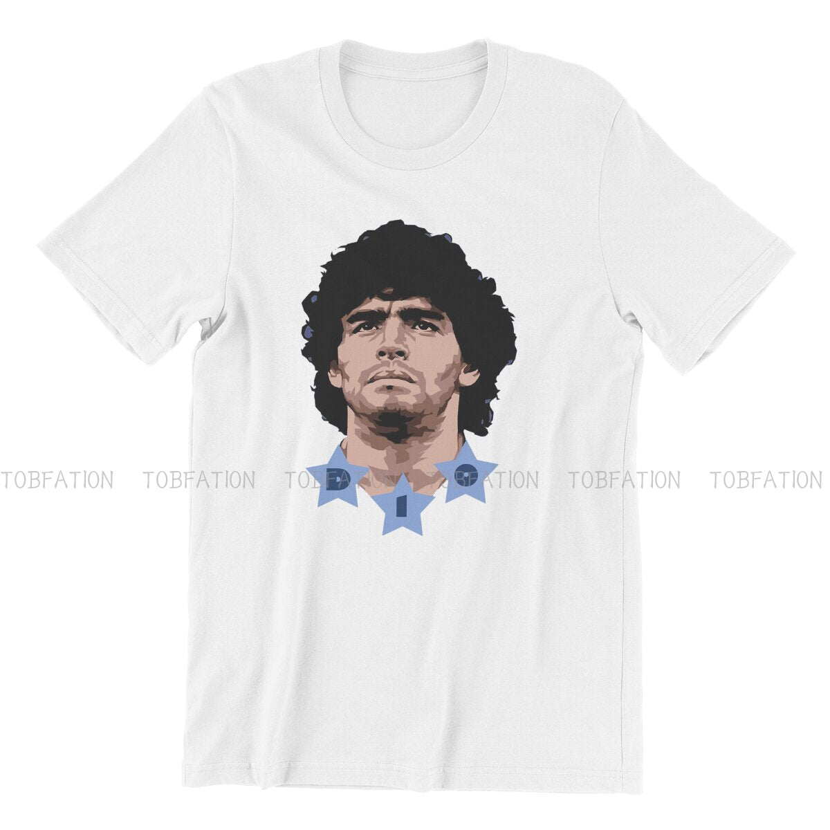 Argentina Football Legend God of Soccer Tshirt Homme Men's Polyester Streetwear Blusas T Shirt For Men
