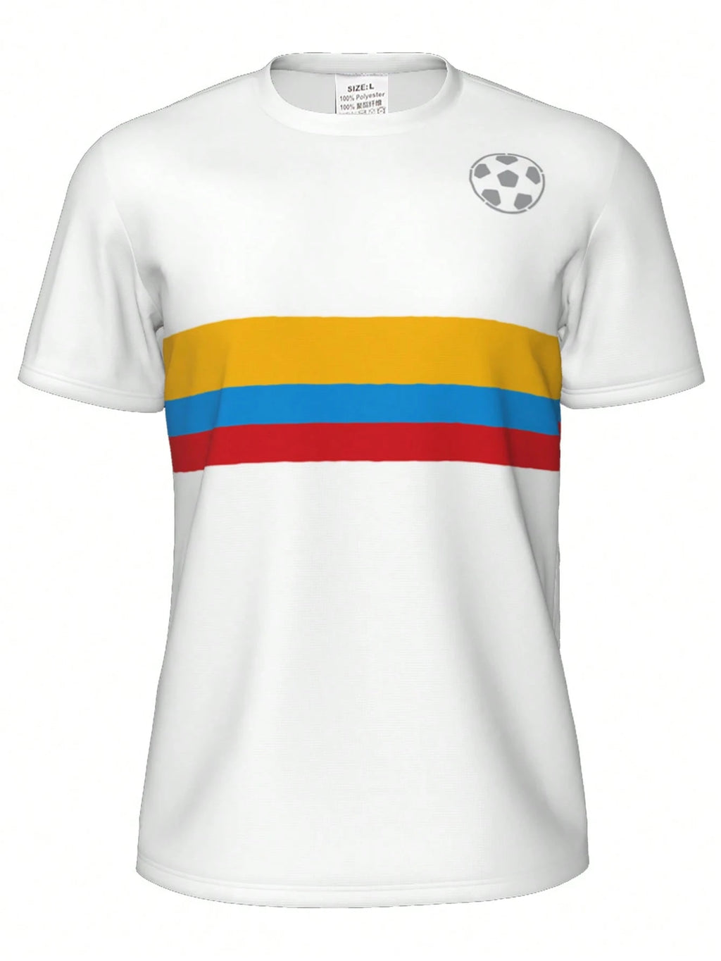Mexico Soccer Jersey Men, Breathable Football Shirt Short Sleeve Mexican National Team Style Fan Jersey
