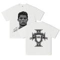 Neymar American Football Star Print 100%Cotton Short-sleeved T-shirt Men Women Clothing Athleisure Print Fashion Oversize Tee