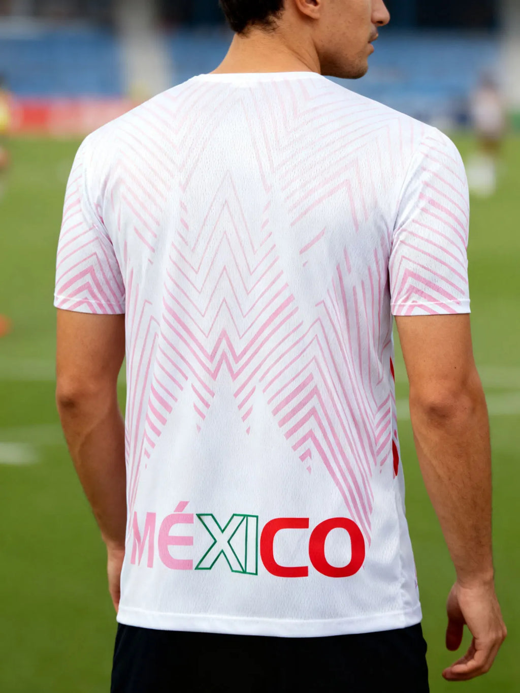 Men Mexico Football Jersey, Lightweight Breathable Soccer Shirt Mexican Fan Jersey for Sports & Casual Wear