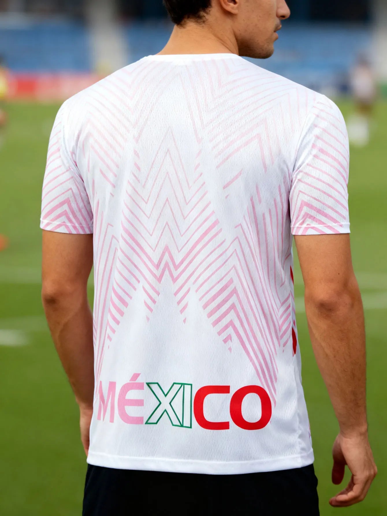 Men Mexico Football Jersey, Lightweight Breathable Soccer Shirt Mexican Fan Jersey for Sports & Casual Wear