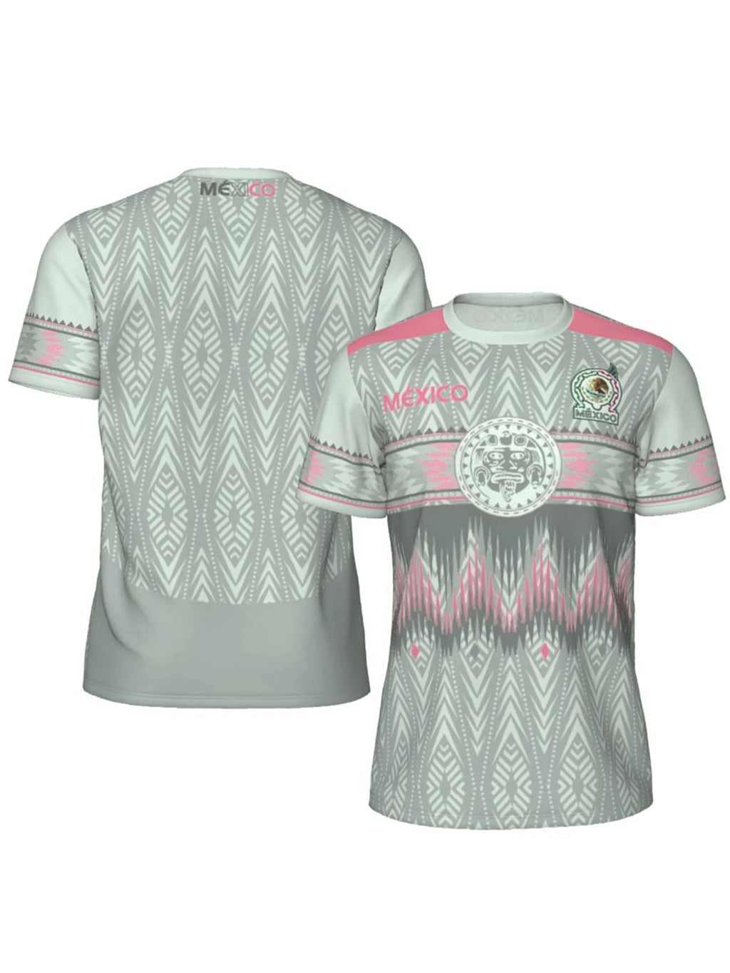 Mexico Soccer Jersey Men, Breathable Football Shirt Short Sleeve Mexican National Team Style Fan Jersey