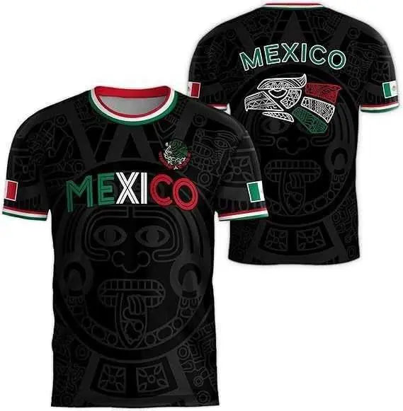 Mexico 2026 Football Jersey National Flag Print Home Away Soccer Shirt Team Kit Fanwear For Men And Women