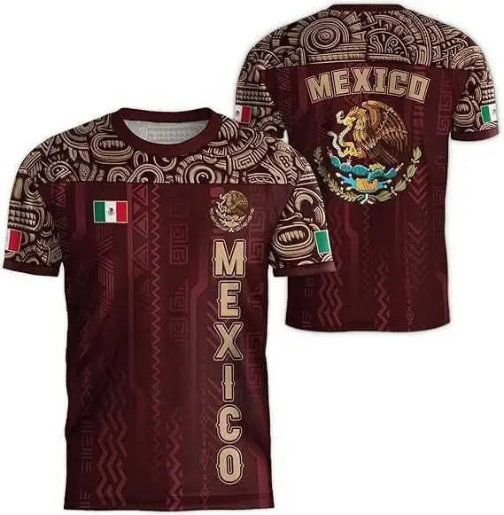 Mexico 2026 Football Jersey National Flag Print Home Away Soccer Shirt Team Kit Fanwear For Men And Women