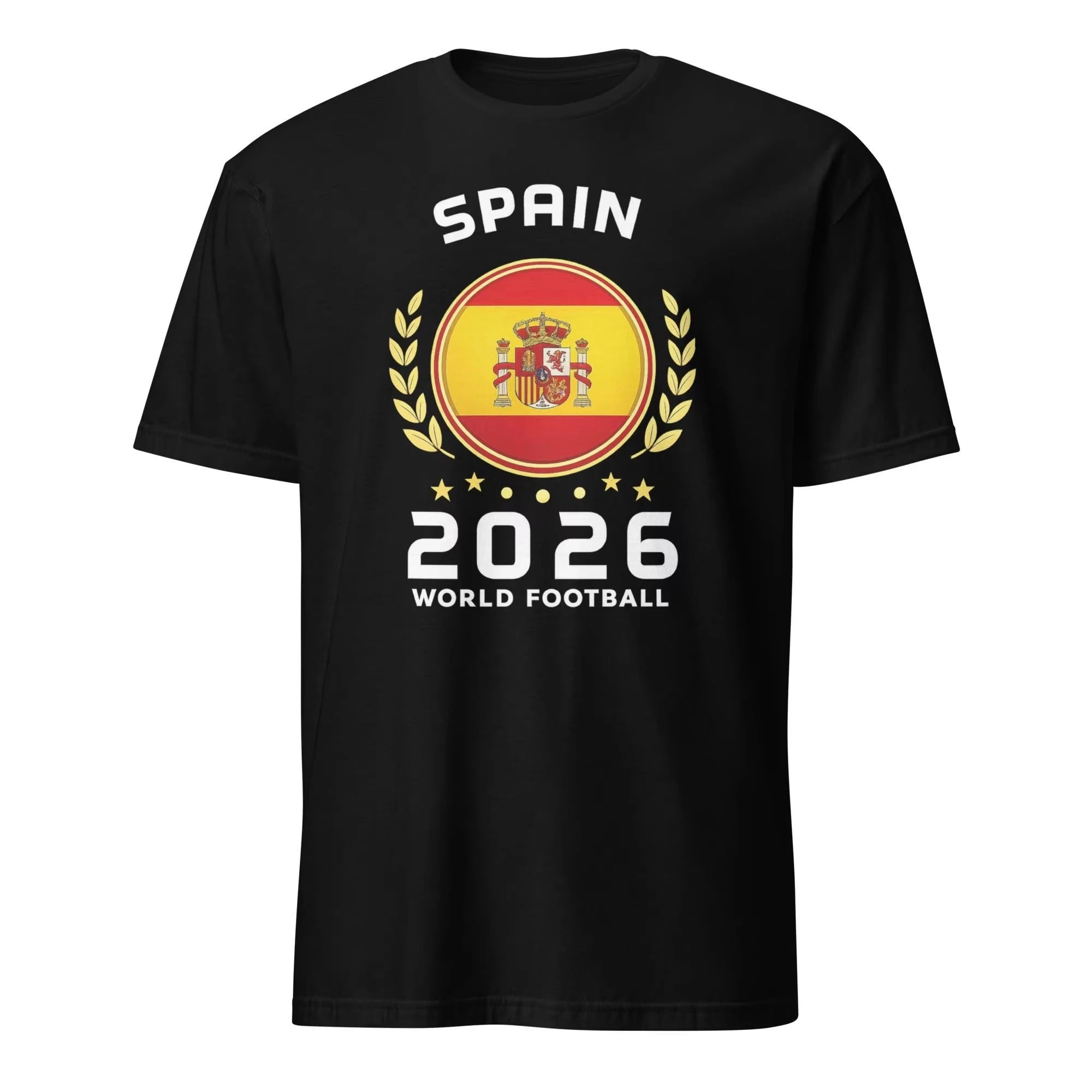 2026 new Spanish football-themed T-shirt. Summer new style, highly popular. Men's and women's loose T-shirts.